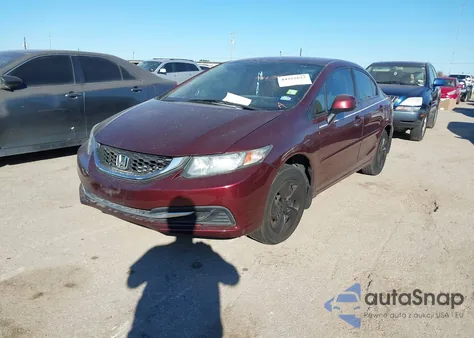 2013 Honda Civic Lx from USA, damaged, VIN 2HGFB2F50DH595826